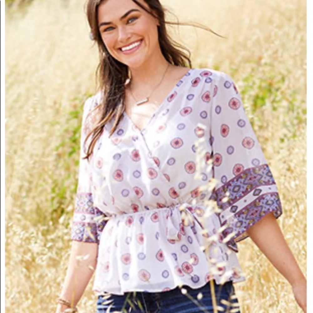 PLUS MAURICES BABYDOLL TOP